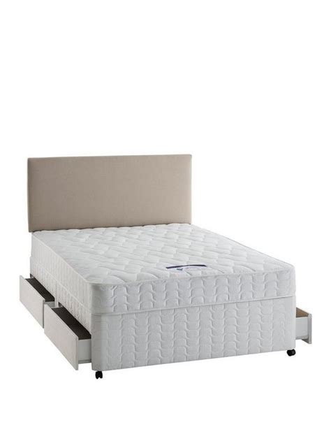 Silentnight Miracoil 3 Celine Mattress and Divan Base Bed Set